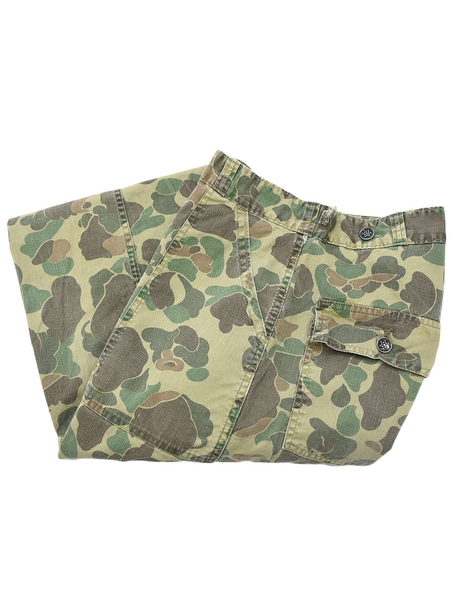 50's～ ダックハンターカモ ベイカーパンツ 13スター 実寸(33x29位