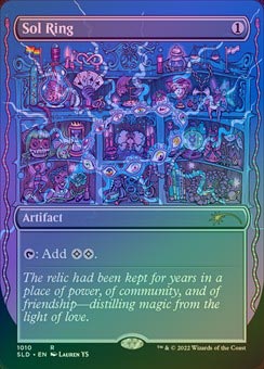 FOIL】【英】太陽の指輪/Sol Ring[無色P]【SLD】 | プロモ・プレ