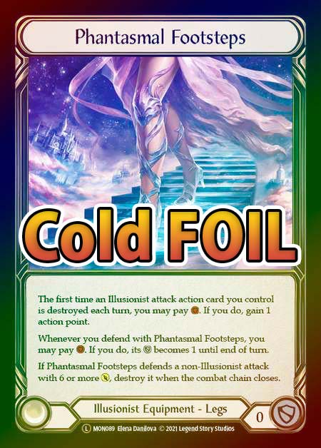 FAB Phantasmal Footsteps Cold Foil MON初版