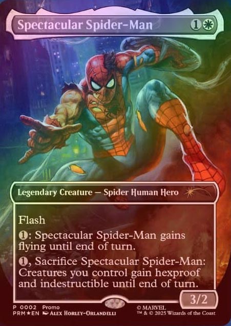 ☆SALE☆【FOIL】【英】スペクタキュラー・スパイダーマン/Spectacular