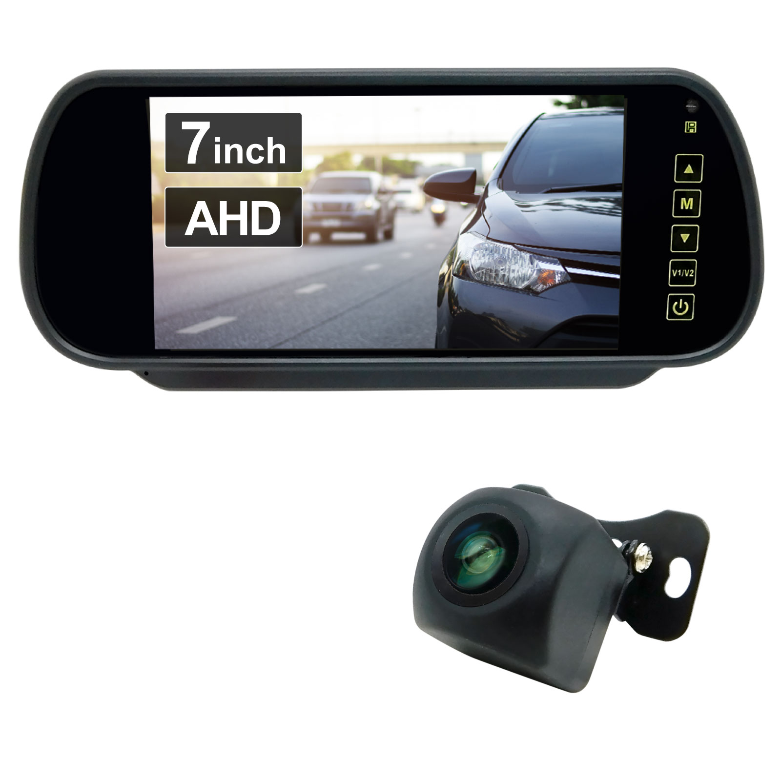 200 万画素 AI機能搭載 5インチLCDバックカメラセット [CAR-S-BACKAI