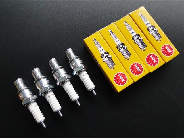 Z1/Z2 NGK/純正プラグ(B8ES) ※4本セット | KAWASAKI,Z1/Z2 ('73