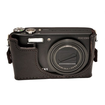 カメラ・ヒラノ 手作り本革カメラケース】 リコー RICOH GX200用