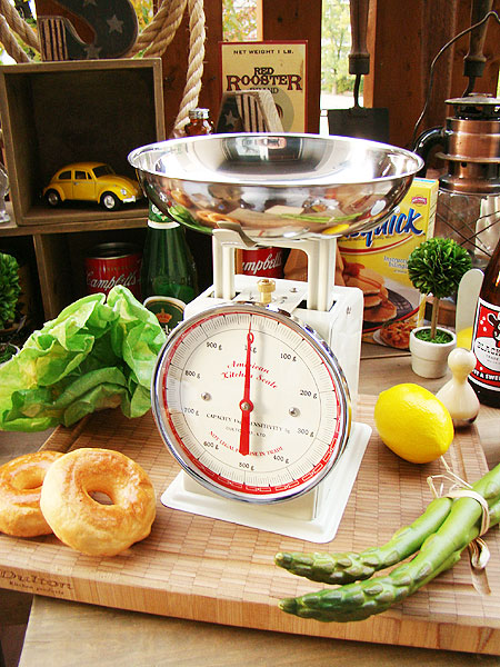 ダルトン アメリカンキッチンスケール Lサイズ （アイボリー）の通販