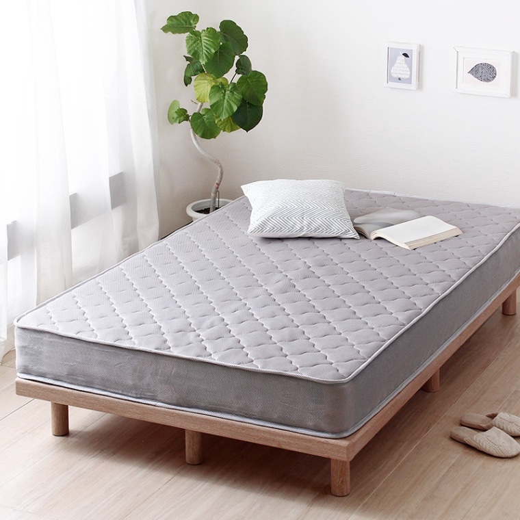 3Dメッシュ ポケットコイルマットレス Dサイズ [10003] シングル