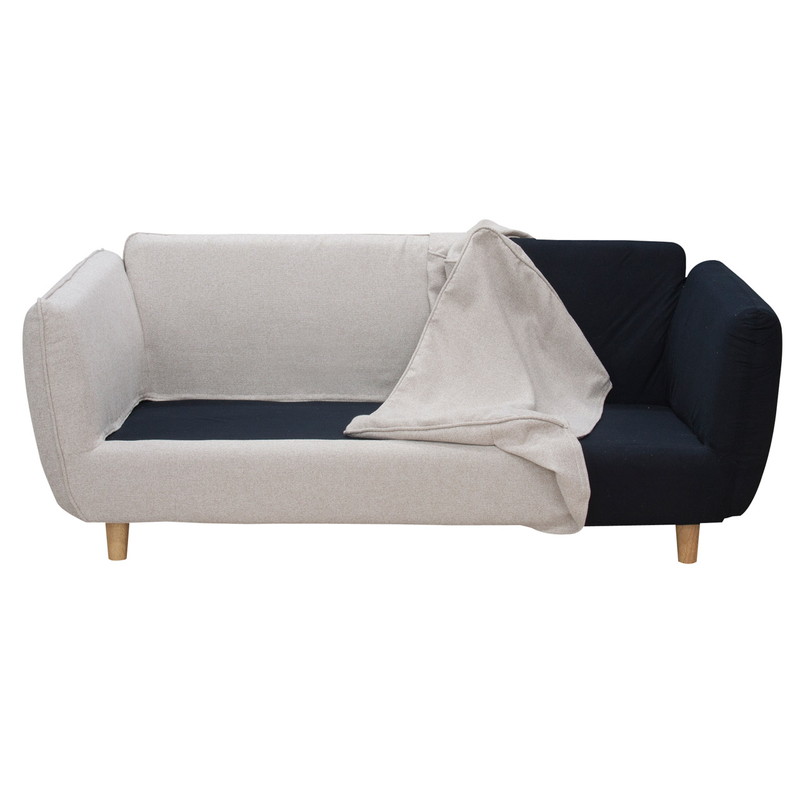 2人掛け】ソファ クッション付 カバーリングソファ 2P 【Theater