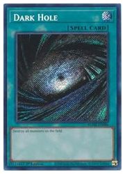 Dark Hole(S)(1st)(ブラック・ホール)◇シークレットレア【遊戯王 英語