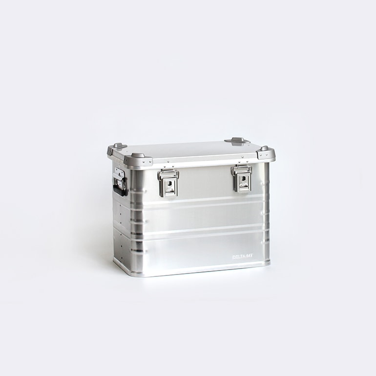 DELTA/MT｜ExtremeX 39 アルミコンテナ（アルミニウム 46L）（シルバー