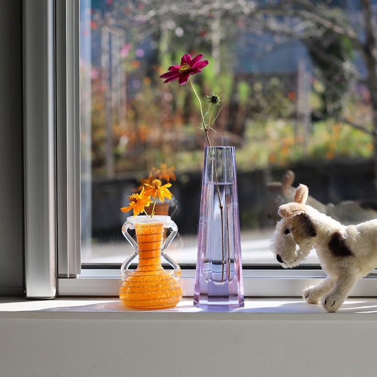 moser フラワーペース 花瓶 チェコスロバキア moser フラワーペース