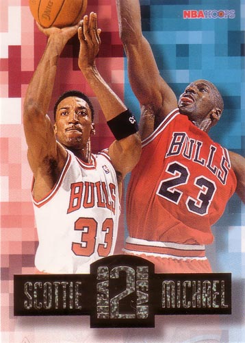 マイケル・ジョーダン/スコッティ・ピッペン NBAカード Michael Jordan
