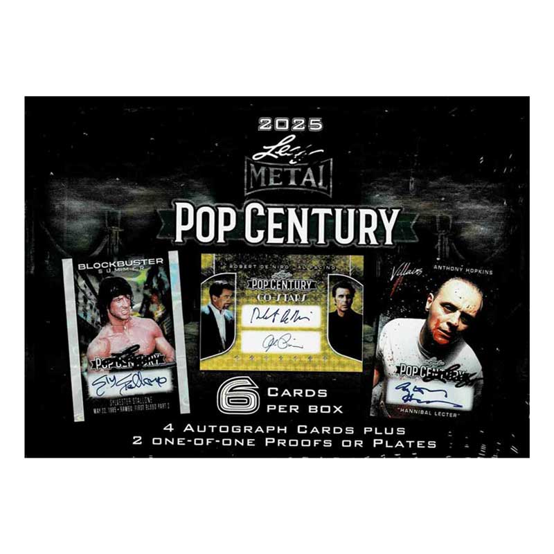 2025 Leaf Metal Pop Century Trading Cards Box 4/25入荷！ ｜カード