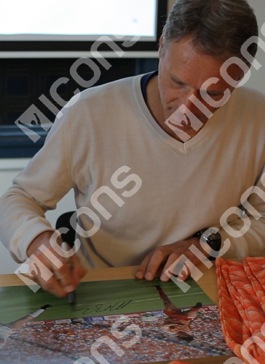 マルコ・ファン・バステン 直筆サイン入りフォト オランダ ボレー