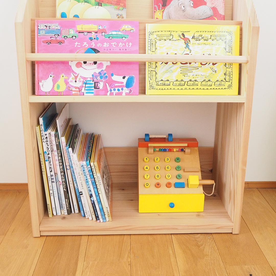 組み立て式絵本棚/国産杉【送料込み】受注生産 | 杉の木クラフト