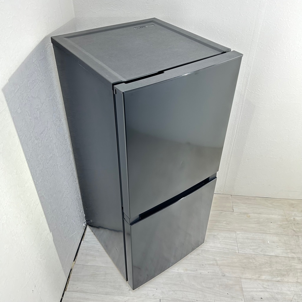 中古 121L 2ドア冷蔵庫 ハイアール JR-NF121NJ 2022年製 ブラック