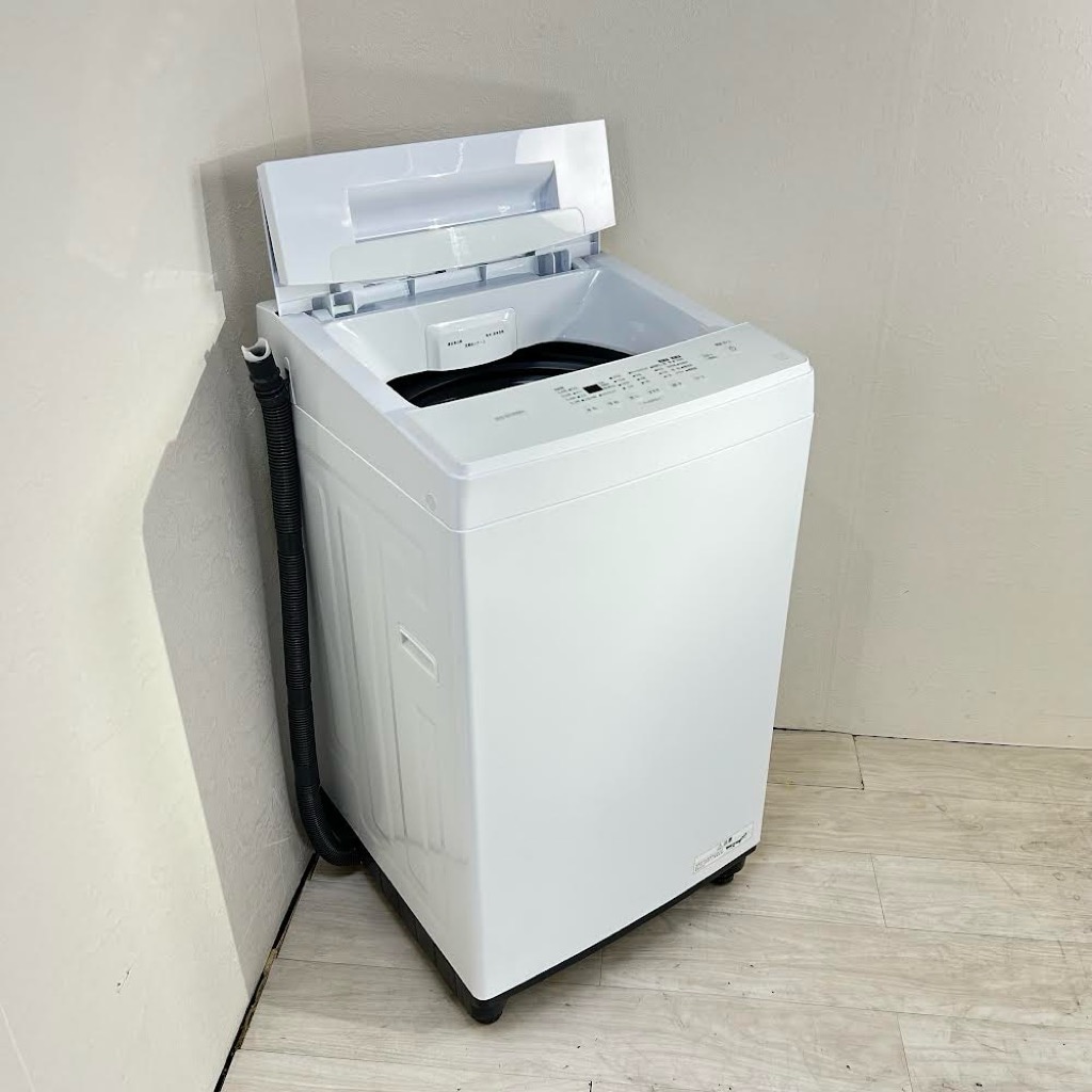 中古高年式 アイリスオーヤマ 6.0kg 全自動洗濯機 簡易乾燥機能 IAW