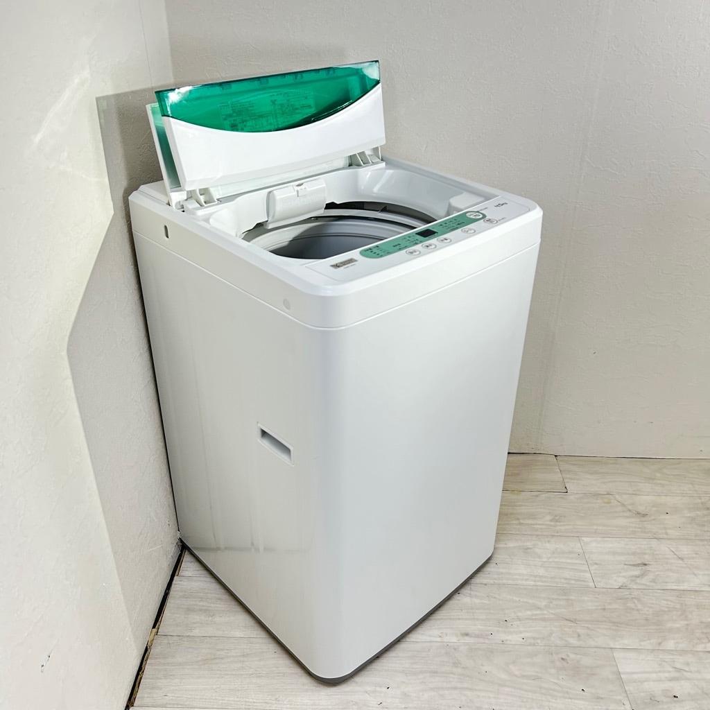 中古 洗濯機 4.5kg ヤマダ電機 YWM-T45G1 2020年製造 全自動 槽洗浄