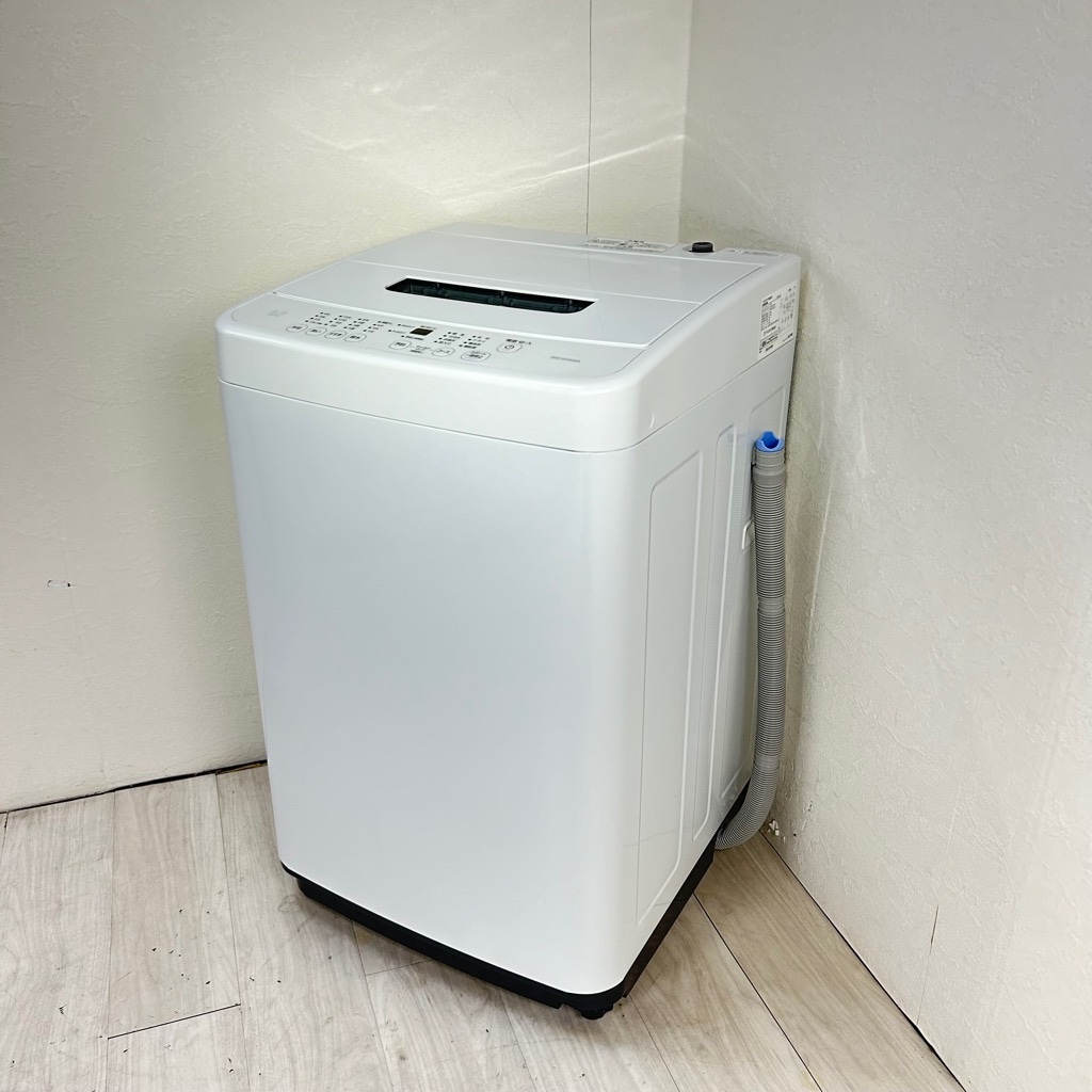 中古 4.5kg 全自動洗濯機 アイリスオーヤマ 送風乾燥機能 IAW-T451