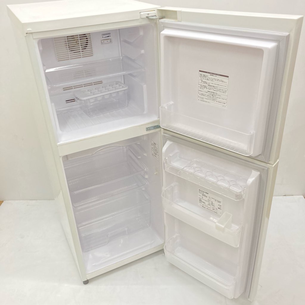 中古 希少 137L 2ドア冷蔵庫 人気の無印良品 M-R14D 2010年製 バー