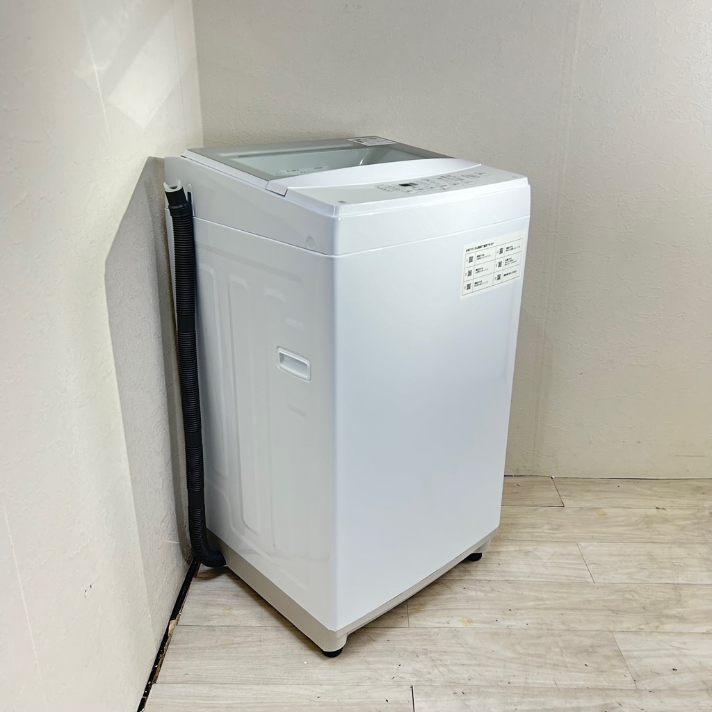 中古 全自動洗濯機 風乾燥機能 ニトリ 6.0kg NTR60 2021年製
