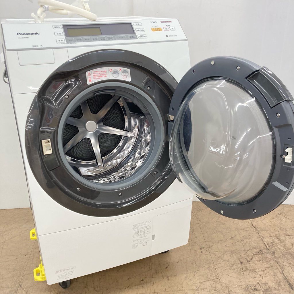 中古 人気 パナソニック 10.0 6.0kg ドラム式洗濯乾燥機 NA-VX7500R