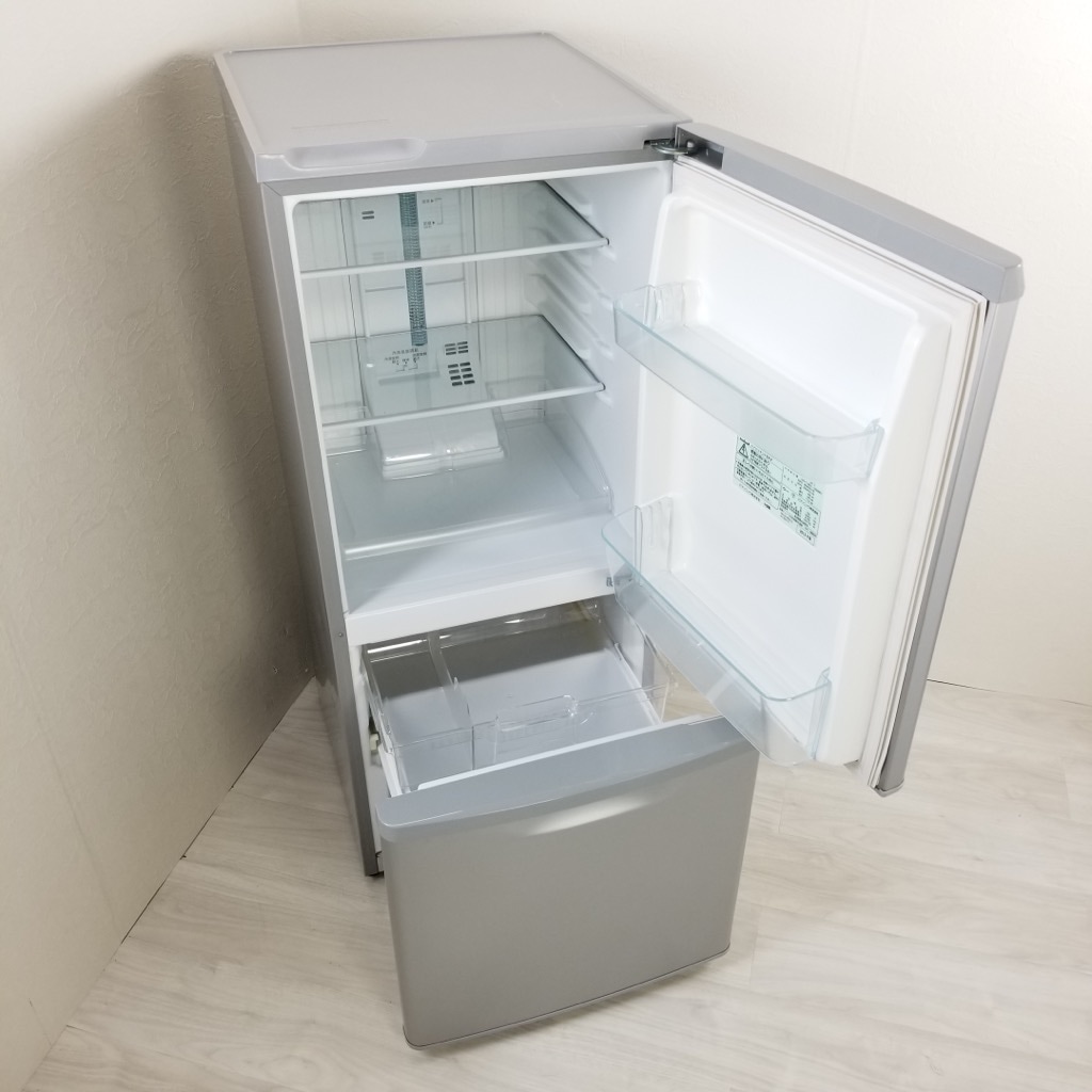 6ヶ月保証付 冷蔵庫 138L パナソニック NR-B145W-S 2012年～2013年製