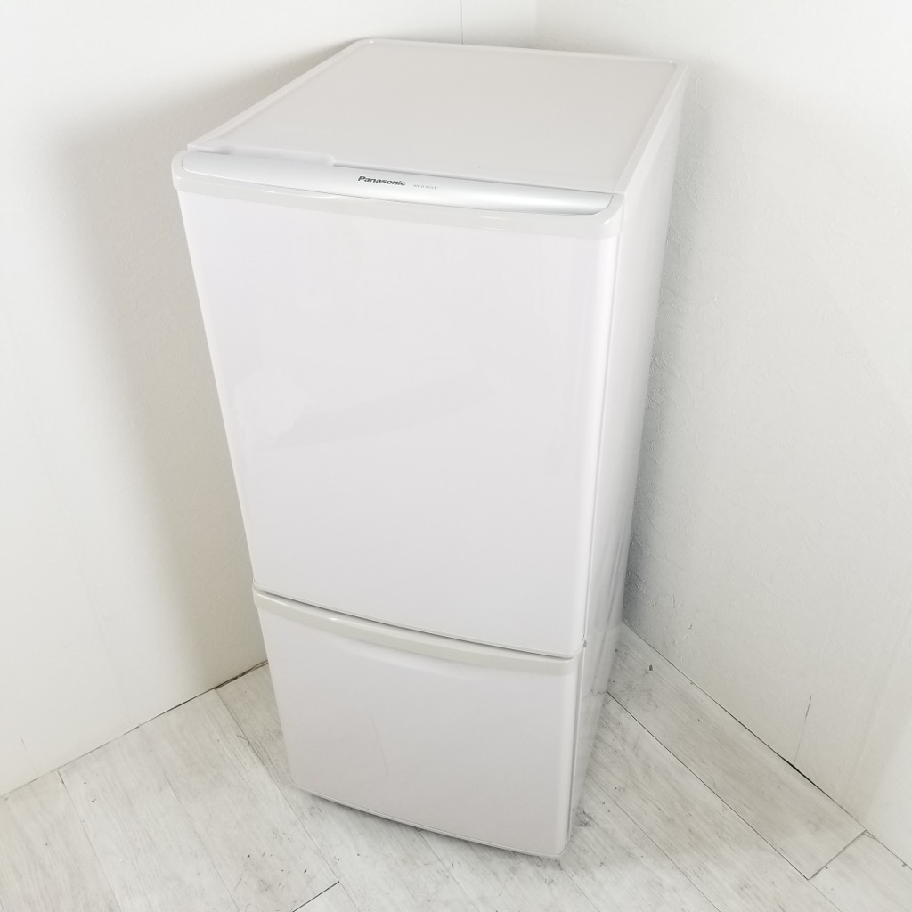 中古 138L 2ドア冷蔵庫 パナソニック NR-B142W-P 2010年製 ピンク