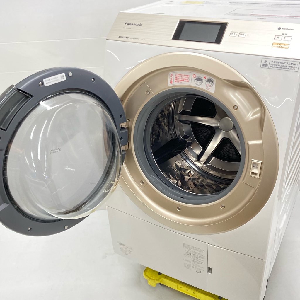 中古 人気 パナソニック 11.0 6.0kg ドラム式洗濯乾燥機 NA-VX9800L