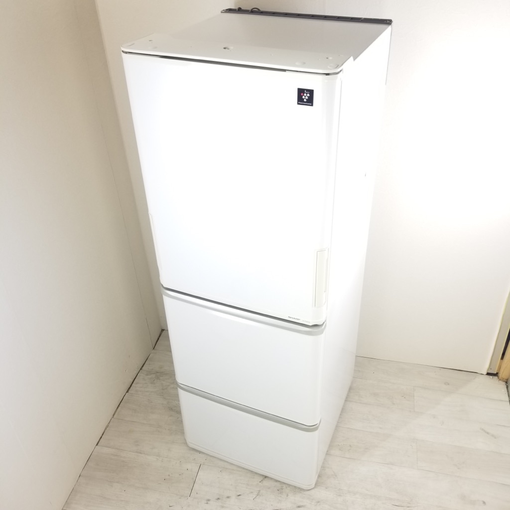 SHARP 冷蔵庫 SJ-14E7-KW 2020年製 137L美麗 シャープ 2ドア冷蔵庫 SJ