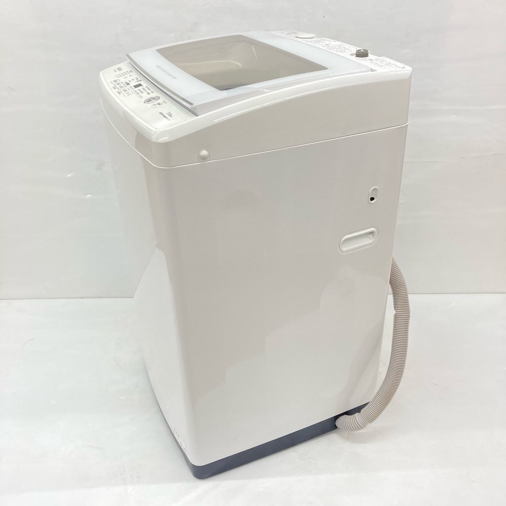 中古 アクア ガラストップシリーズ 7.0kg 全自動洗濯機 送風乾燥機能