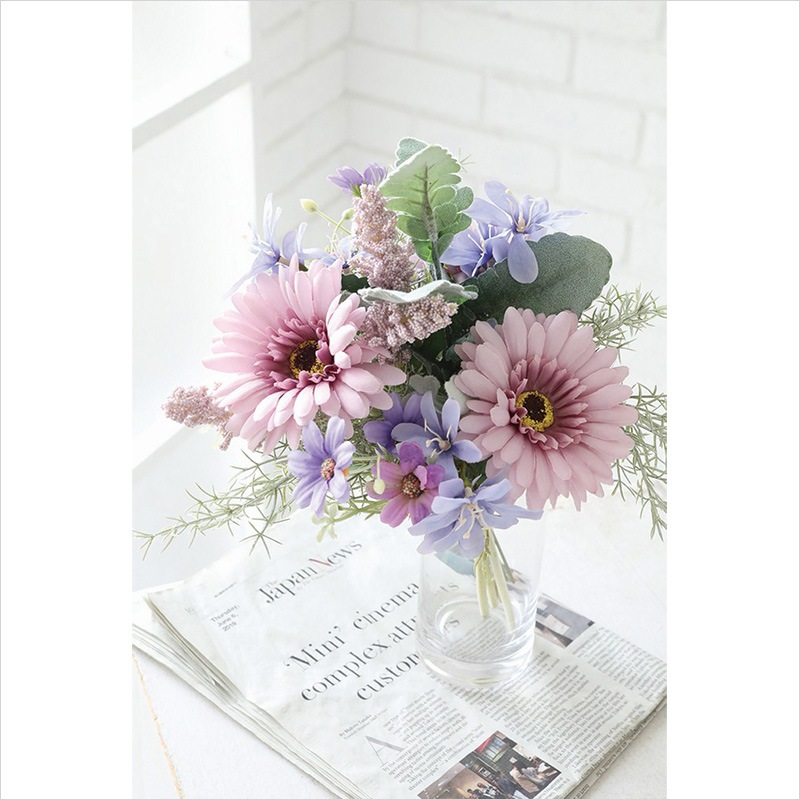 オペラモーヴ・フラワーブーケ | フェイクグリーン（造花・リース