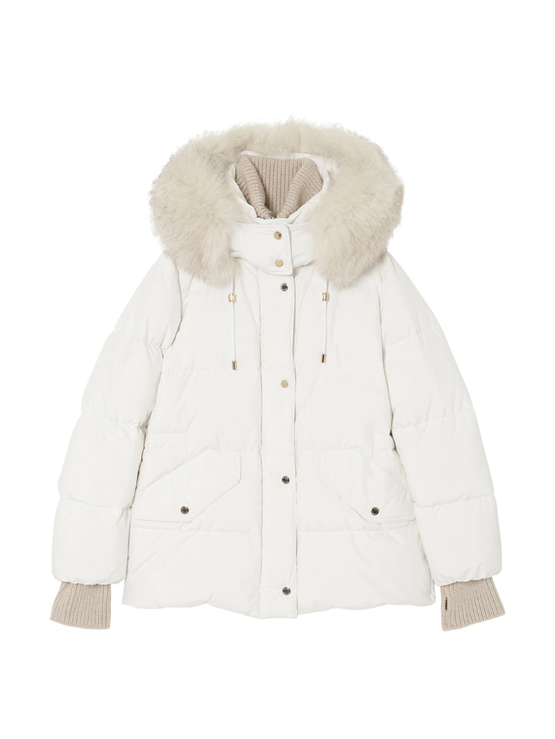 フーディーダウンジャケット ATTICA-STP＜Precious掲載＞ |MooRER