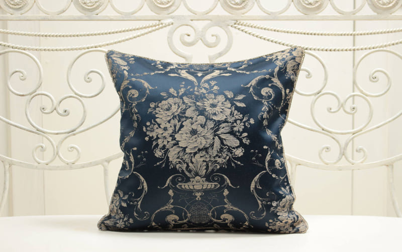 ジャカード織 ミニクッションカバー 約35×35cm [La Briller D