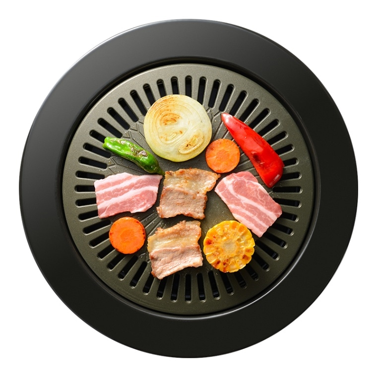 味覚探訪 韓国編 丸型焼肉プレート33.5cm│RB-2870