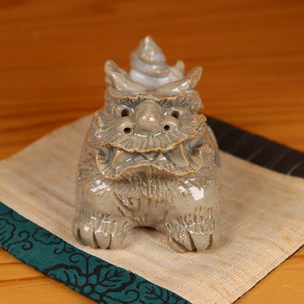 獅子置物 | 工芸品,萩焼 | 日本各地の工芸品を販売 日本伝統市