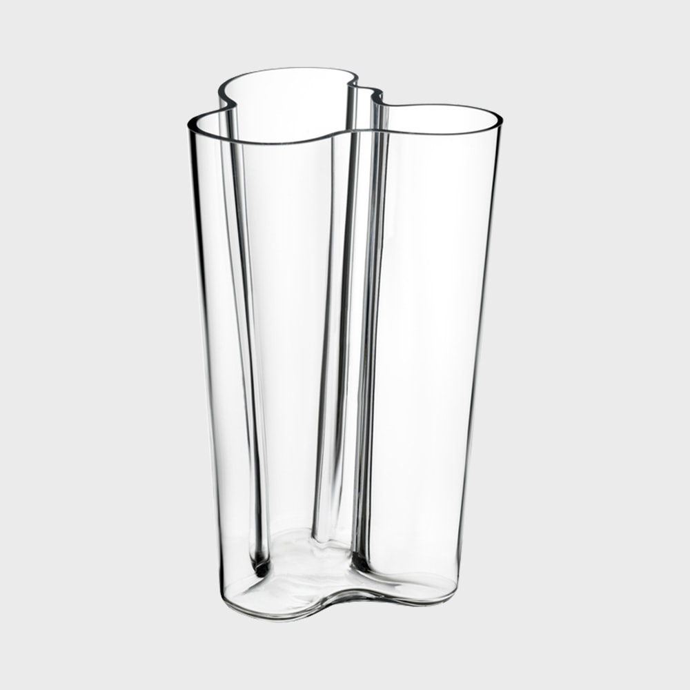 イッタラ フラワーベース / アアルトベース 251 mm クリア L [ iittala