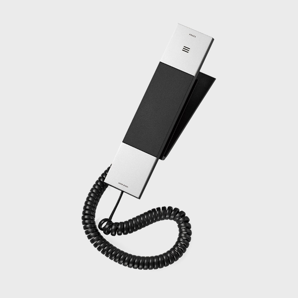 Jacob Jensen ヤコブ イェンセン HT20-3B Telephone Silver×Black