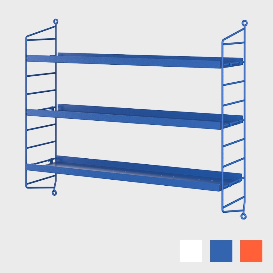 String Pocket Metal ストリングポケット メタル [ 壁掛け 収納 棚