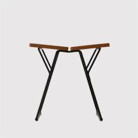 渡辺力 riki watanabe｜ソリッドスツール/木製座面（オーク材）/脚