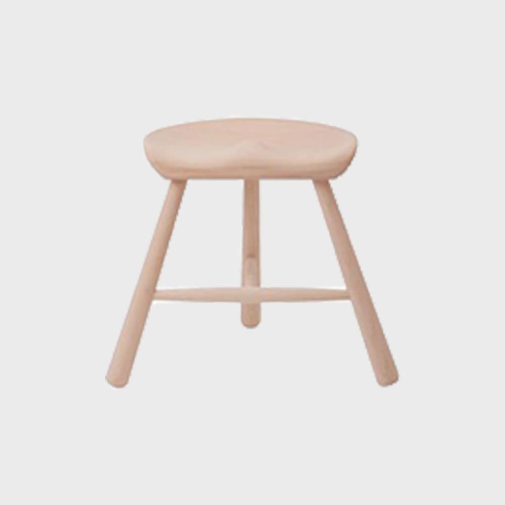 キッズチェア / シューメーカーチェア H27cm 無塗装 / WERNER ワーナー