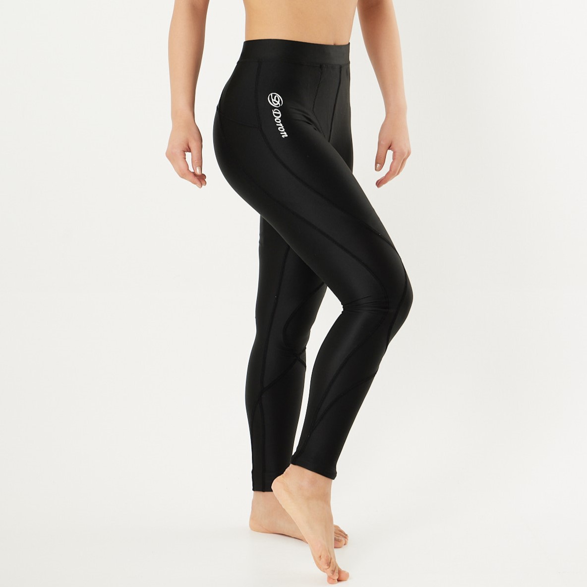 SOFT Women's ロングタイツ Black | Women's | Doronスポーツアンダー