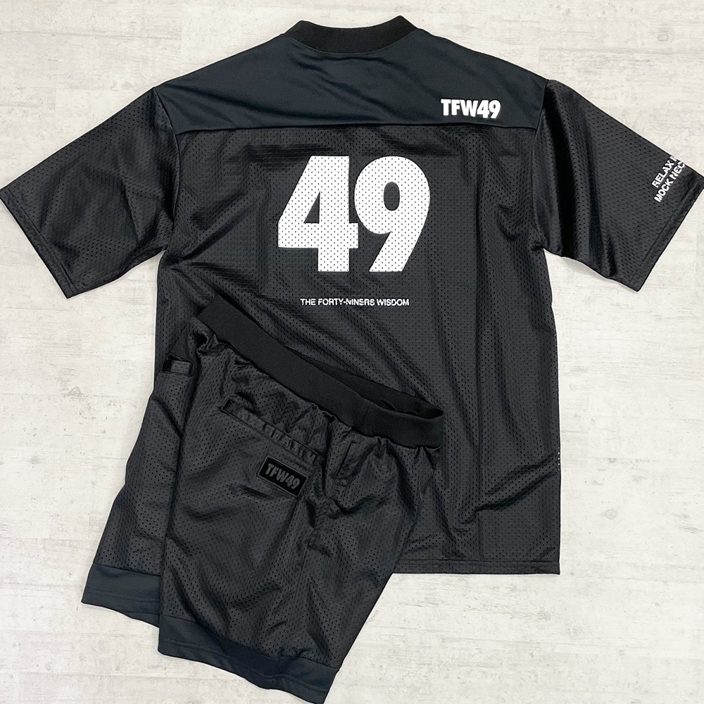 TFW49 ティーエフダブリュー49 RELAX MESH MOCKNECK リラックス