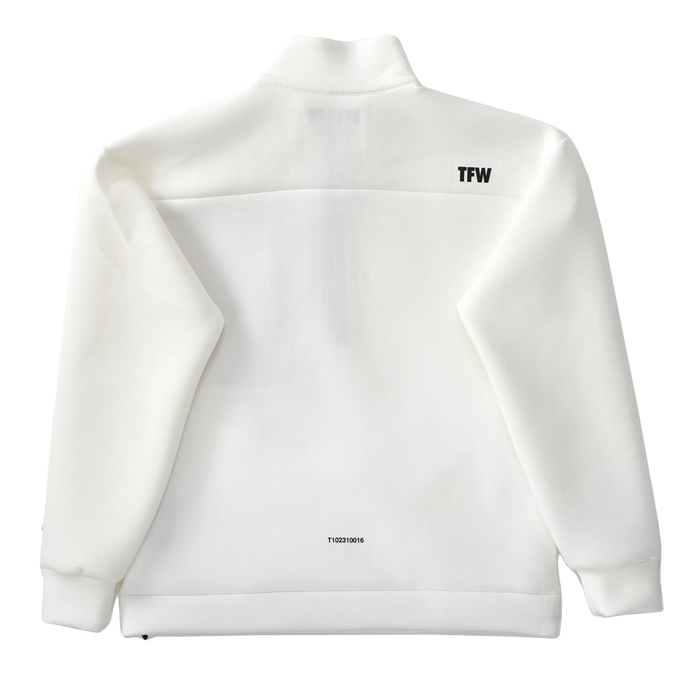 TFW49 ティーエフダブリュー49 CARDBOARD MATERIAL HALF ZIP SWEAT