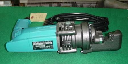 オグラ HBC-316 電動油圧式鉄筋切断機 手動リタ－ンバルブ機構付