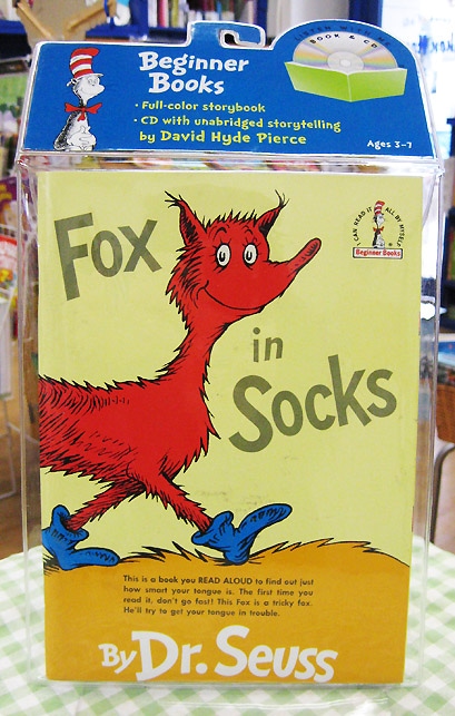 朗読CDつき絵本 ドクター・スースシリーズ Fox in Socks