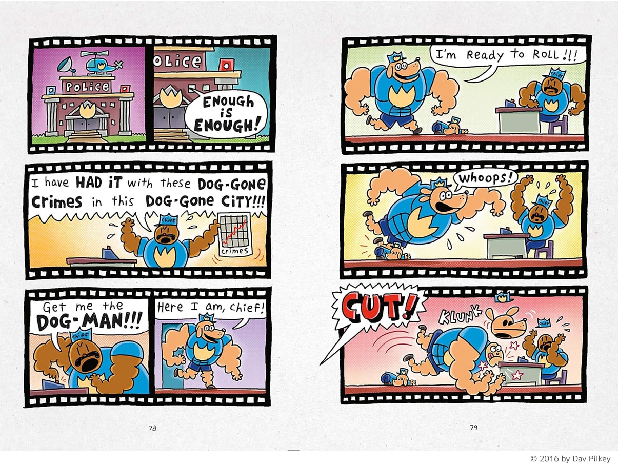 英語漫画ではじめよう ドッグマン・シリーズ Dog Man and Cat Kid