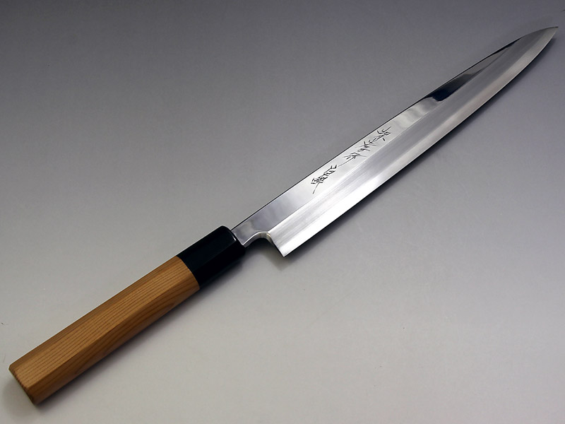 堺孝行 INOX 白銀 （鏡面仕上げ） 柳刃240