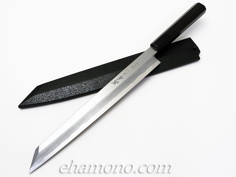堺孝行 「白虎」 白一鋼 切付柳刃300 左利き用