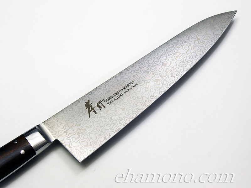 堺孝行 コアレスダマスカス 牛刀210～coreless damascus210