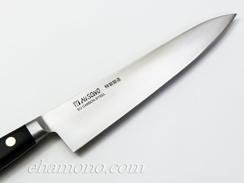 ミソノ EUカーボンスウェーデン鋼 牛刀210 ツバ付