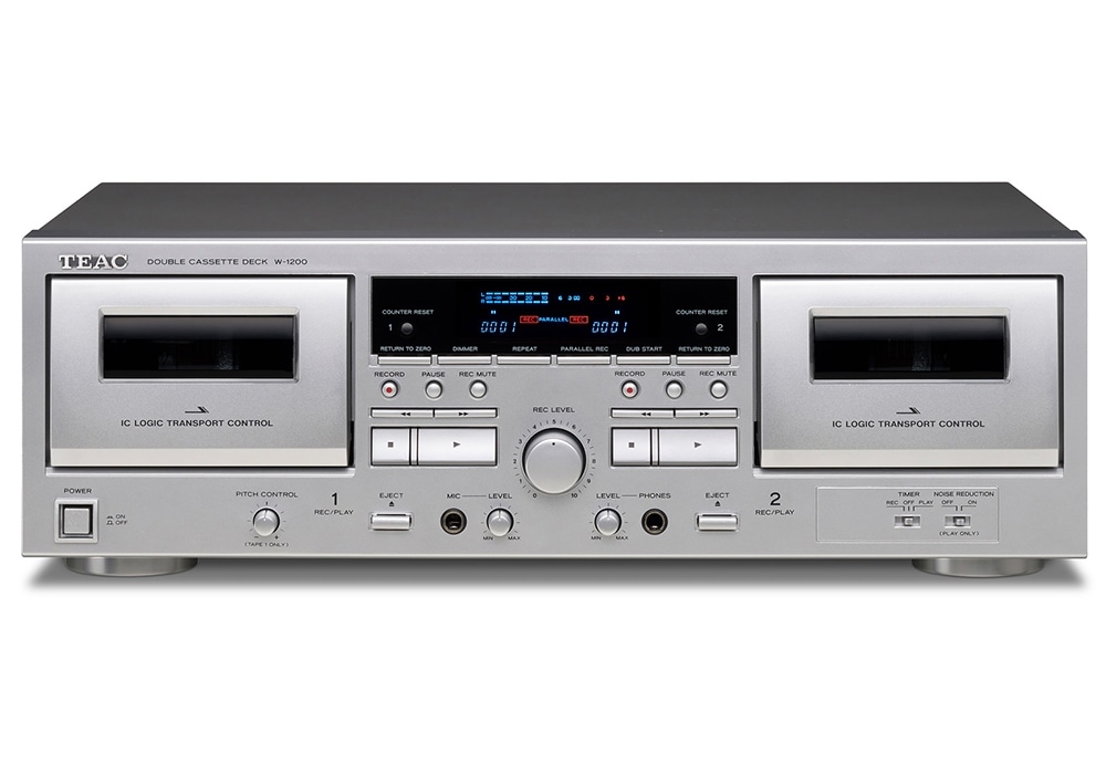 TEAC - W-1200（ダブルカセットデッキ）《e》【在庫有り即納】｜e